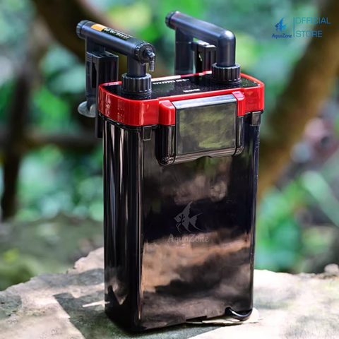 Máy lọc thác treo hồ cá Netlea HOB NO1SP NO1SS cao cấp hoạt động mạnh mẽ, êm ái, tặng sứ và bông lọc