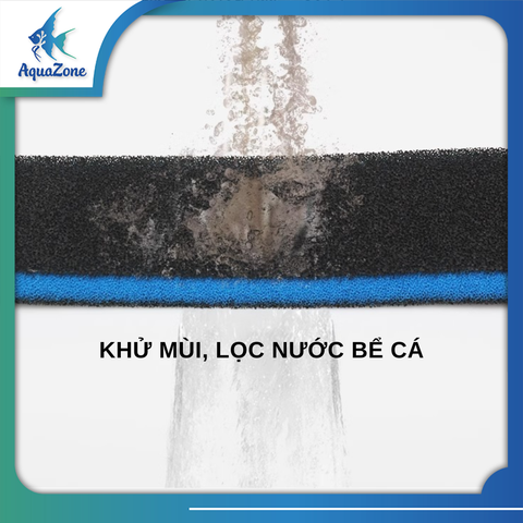 Mút carbon lọc nước hồ cá 2x30x40cm