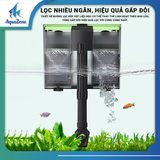 Lọc treo SEABILLION, lọc thác với ngăn lọc lớn, trang bị sẵn đèn UV diệt tảo, diệt khuẩn