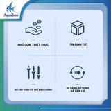 Kẹp ống nước Voonline, độ kẹp ống nước hỗ trợ vệ sinh bể cá, bể thủy sinh