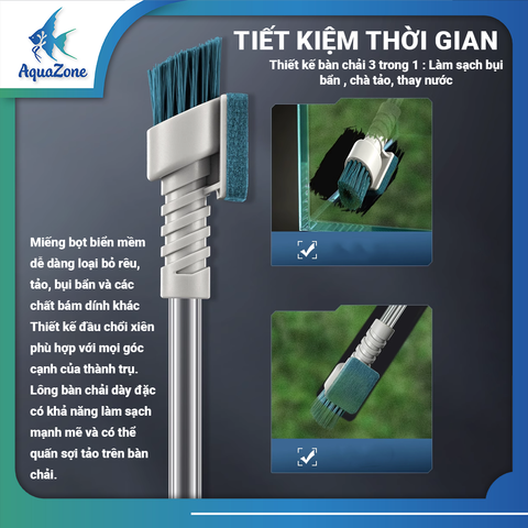 Dụng cụ thay nước bể cá Cherlam 80cm dễ dàng thao tác, thay nước nhanh chóng