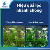 Lọc tích hợp bể cá XinXiu 3 trong 1 tiết kiệm điện năng XIX màu trắng
