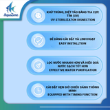 Đèn UV Voonline 5w hẹn giờ dành cho thùng lọc hoặc máy bơm kết hợp để bên trong hoặc ngoài tiện lợi