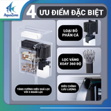 Lọc thác treo bể cá YEE cực đại 1000L 1200L, lọc treo khoang lọc lớn, có sẵn vật liệu lọc
