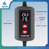 Máy sưởi bể cá Voonline E50 - E500, máy sưởi ấm bể cá có tùy chỉnh nhiệt độ theo nhu cầu