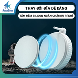 Đĩa sủi nano siêu mịn Yee cung cấp oxy cho bể cá có sẵn van điều chỉnh lưu lượng