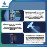 Máy lọc thác treo hồ cá Netlea HOB NO1SP NO1SS cao cấp hoạt động mạnh mẽ, êm ái, tặng sứ và bông lọc