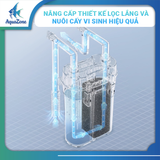 Lọc treo bể cá Yee 4w 5w có sẵn bông lọc phù hợp cho bể 50cm