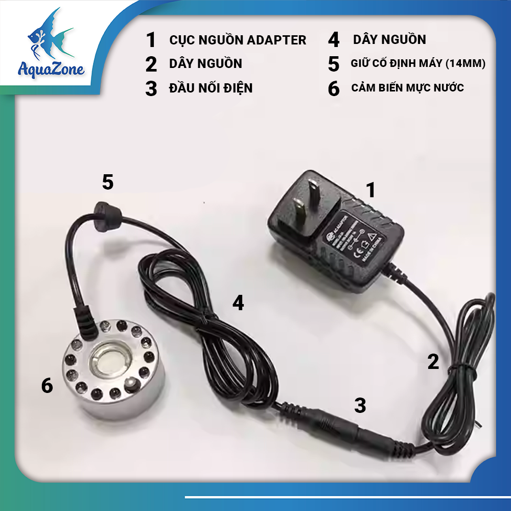 Máy Tạo Khói Hồ Cá Mini Kết Hợp Đèn Led Đổi Màu Tự Động - AquaZone ...