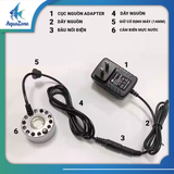 Máy Tạo Khói Hồ Cá Mini Kết Hợp Đèn Led Đổi Màu Tự Động