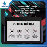 Đèn UV diệt khuẩn, diệt tảo Yee hiện đại, hẹn giờ chiếu sáng công nghệ mới