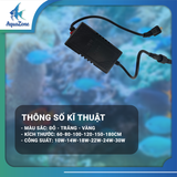 ĐÈN LED TRÒN XML 4 HÀNG BÓNG (N) TĂNG MÀU ĐỎ/ VÀNG/ TRẮNG CHO CÁ RỒNG | ĐÈN LED ĐẶT CHÌM DÀNH CHO BỂ CÁ