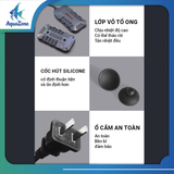 Máy sưởi bể cá VOONLINE Q50 Q100 (50W-100W), sưởi ấm bể cá có tùy chỉnh nhiệt độ