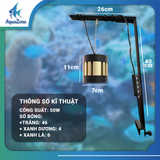 Đèn lon nhôm RHA F960 | Đèn led thả treo cho bể thủy sinh, bể cá