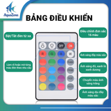 Thanh sủi kết hợp đèn led trang trí bể cá độc đáo JXP15~JXP120 ( KÈM ĐIỀU KHIỂN) | P20~P120