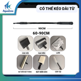 Dụng cụ vệ sinh bể cá thủy sinh Cherlam 6 trong 1, cọ chà hồ, cạo rêu, bọt biển lau kính, lưới,  cào sỏi tiện lợi