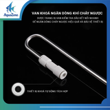 Cốc sủi CO2 WEEK AQUA siêu mịn xi lanh bằng thép không gỉ