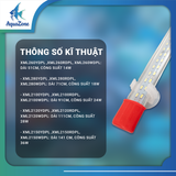 Đèn Led XML 2 hàng bóng - XML 2 hàng bóng pha lê đỏ/vàng - Đèn hỗ trợ lên màu cho cá Koi- cá rồng