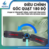 Quạt tản nhiệt Voonline kèm điều khiển thông minh 5 tốc độ dành cho bể thủy sinh