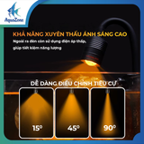 Đèn rọi Mini VOONLINE điều chỉnh tiêu cự sẵn công tắc điều khiển với 9 cấp độ