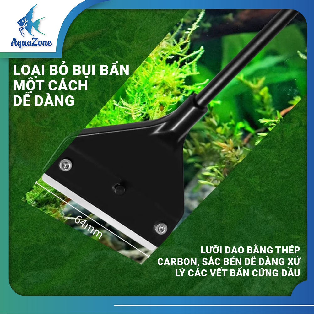 Cây cạo rêu bể cá, thủy sinh Voonline đa chức năng - AquaZone - Siêu ...