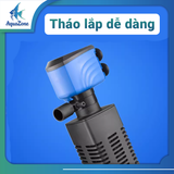 Lọc tích hợp bể cá XinXiu 3 trong 1 tiết kiệm điện năng XIX màu đen