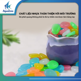 Sỏi thủy tinh DQ nhiều màu, hình dáng độc đáo