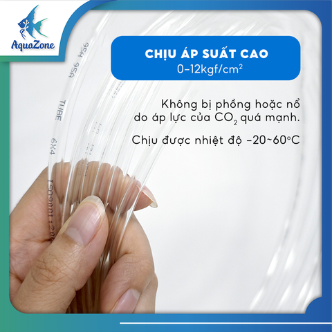 Dây Co2 Week Aqua nhựa PU chống gập bền bỉ (2m,5m)