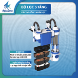 Lọc treo Sunsun YBF-500 - Tích hợp hệ thống hút phân riêng và lọc váng, có sẵn vật liệu lọc