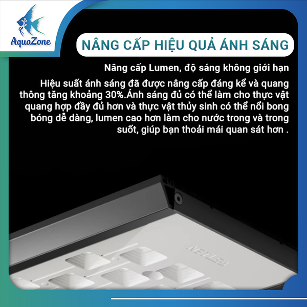 Đèn Netlea Hệ AT5s+RGB Cao Cấp Dành Cho Bể Cá - AquaZone - Siêu thị cá cảnh