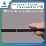 Đèn thủy sinh Voonline WRGB ánh sáng chân thực cho bể thủy sinh, bể cá