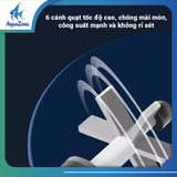 Lọc tích hợp bể cá XinXiu 3 trong 1 tiết kiệm điện năng XIX màu trắng