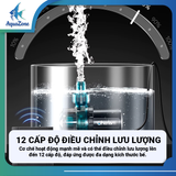 Máy bơm nước hồ cá Cherlam thay đổi tần số 12 cấp độ 2000l đến 10000l nhỏ gọn, hoạt động mạnh mẽ