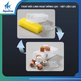 Lọc thác treo Yee tích hợp lọc váng - Lọc treo bể cá nhiều ngăn, yên tĩnh