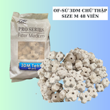 Sứ lọc nước cao cấp 3DM Pro-Filter dành cho hồ cá koi, bakki, cá rồng, cá nhiệt đới, sứ lọc có độ thấm hút nước cao