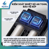 Máy sưởi bể cá Cherlam Pro 500w 800w 1000w có 4 đầu dò nhiệt độ công nghệ mới