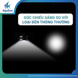 Đèn led Riverside FLATLIGHT 150A hiệu ứng ánh sáng siêu mạnh, đèn kết hợp tia sóng nước dành cho bể thủy sinh, bể cá, bể suối