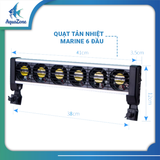 Quạt làm mát bể thủy sinh, bể cá MARINE 2 - 4 - 6 | Quạt tản nhiệt bể cá, bể thủy sinh siêu mạnh, tiết kiệm điện, chống ồn