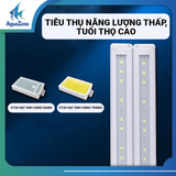 Đèn led kẹp đôi WRGB Riverzone dành cho bể cá thủy sinh thế hệ mới