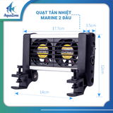 Quạt làm mát bể thủy sinh, bể cá MARINE 2 - 4 - 6 | Quạt tản nhiệt bể cá, bể thủy sinh siêu mạnh, tiết kiệm điện, chống ồn