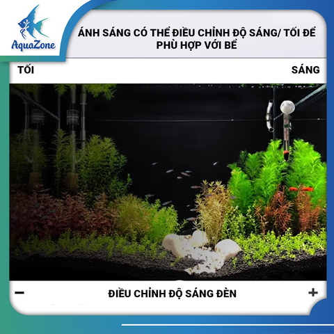 ĐÈN THỦY SINH MÁNG NHÔM WEEK AQUA - V (WRGB) I  V Series: 200-300-400-450-600-800-900-1200 (WRGB)