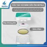 Sủi oxy mini siêu êm Nepall