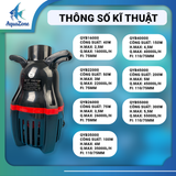 Bơm tạt dành cho hồ cá Koi Qianyu, lực bơm mạnh mẽ, tiết kiệm điện năng