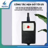 Đèn UV tích hợp hẹn giờ hồ cá Riverzone 3w 5w 7w 11w 13w - đèn uv diệt tảo, diệt khuẩn cho bể thủy sinh