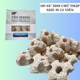 Sứ lọc nước cao cấp 3DM Pro-Filter dành cho hồ cá koi, bakki, cá rồng, cá nhiệt đới, sứ lọc có độ thấm hút nước cao