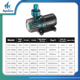 Máy bơm nước hồ cá Cherlam thay đổi tần số 12 cấp độ 2000l đến 10000l nhỏ gọn, hoạt động mạnh mẽ