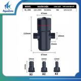 Đèn UV Voonline 5w hẹn giờ dành cho thùng lọc hoặc máy bơm kết hợp để bên trong hoặc ngoài tiện lợi