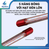 Đèn led Riverside 5D 5 hàng bóng chuyên dụng cho Huyết Long, Bối, đỏ cá không đỏ nước