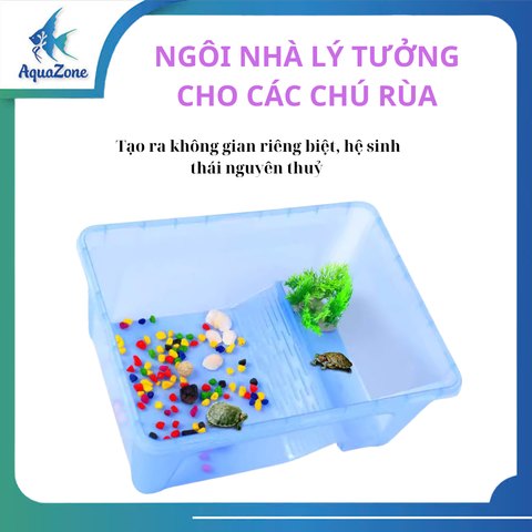 Hộp nuôi rùa, hộp chuyên dụng bằng nhựa cao cấp, có độ bền và chịu lực cao