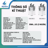 Lọc thùng Sunsun Xiaoli XWA Có Sẵn Đèn UV 9w Diệt Tảo Khuẩn Tiện Lợi
